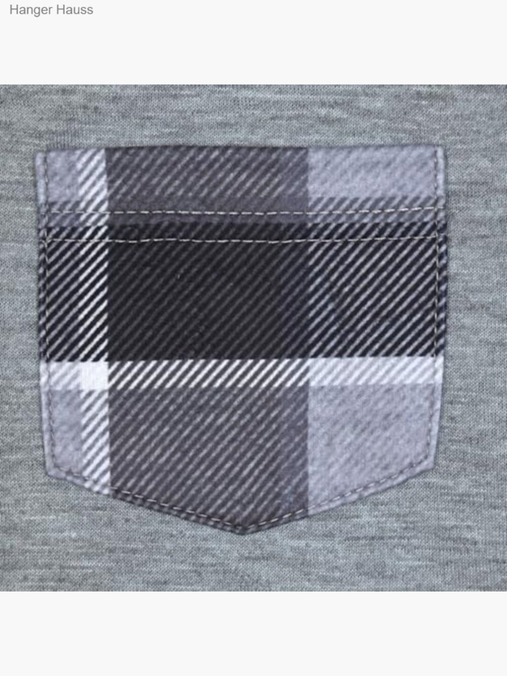 Boys 4pc Pajama Sets - Waffle Knit Henley Tops & Plaid Pants Big Kid - Picture 7 of 7